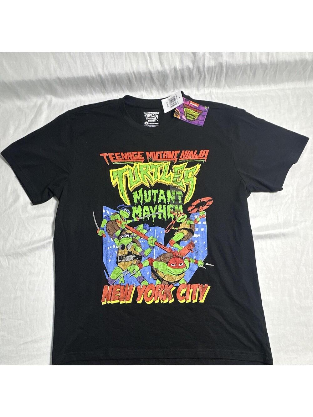 0007 Nickelodeon Teenage Mutant Ninja Turtles Mutant Mayhem T-Shirt XL